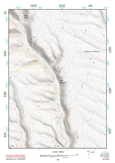 45120NE Page 12 Goldendale Topo Preview 1