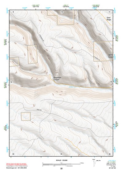 45120NE Page 22 Goldendale Topo Preview 1