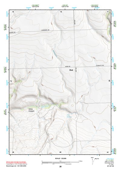 45120NE Page 28 Goldendale Topo Preview 1