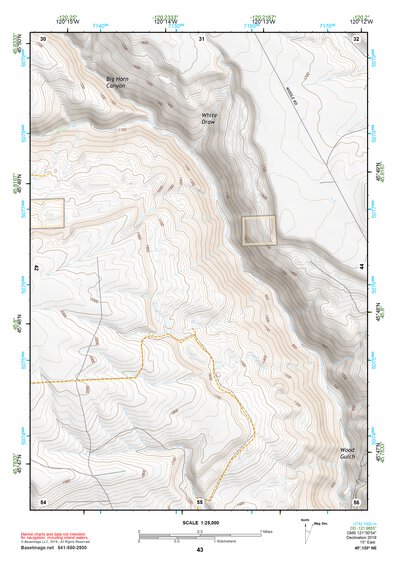 45120NE Page 43 Goldendale Topo Preview 1