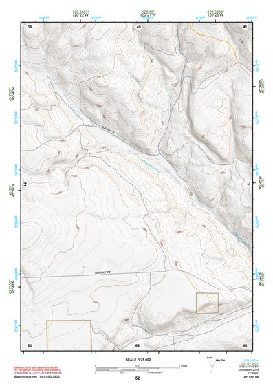45120NE Page 52 Goldendale Topo Preview 1