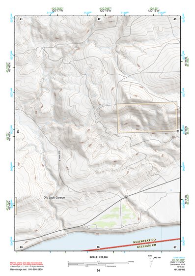 45120NE Page 54 Goldendale Topo Preview 1