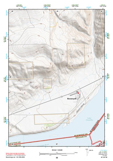 45120NE Page 55 Goldendale Topo Preview 1