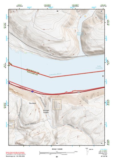45120NE Page 61 Goldendale Topo Preview 1