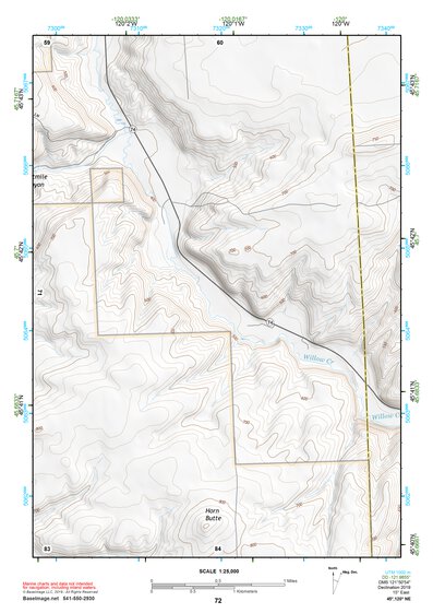 45120NE Page 72 Goldendale Topo Preview 1