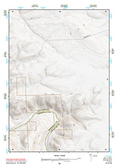 45120NE Page 74 Goldendale Topo Preview 1