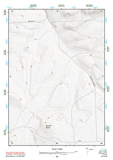 45120NE Page 76 Goldendale Topo Preview 1