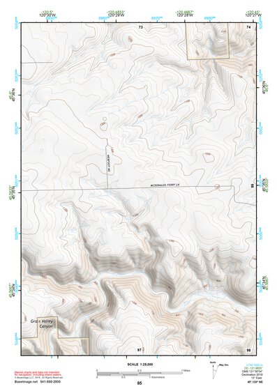 45120NE Page 85 Goldendale Topo Preview 1