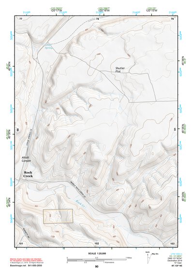 45120NE Page 90 Goldendale Topo Preview 1