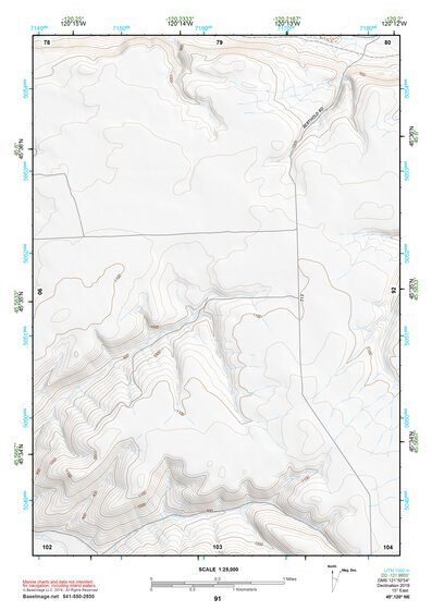 45120NE Page 91 Goldendale Topo Preview 1