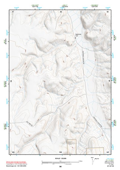 45120NE Page 94 Goldendale Topo Preview 1