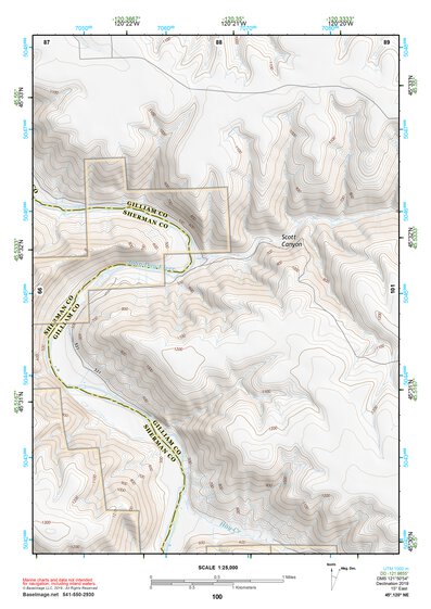 45120NE Page 100 Goldendale Topo Preview 1