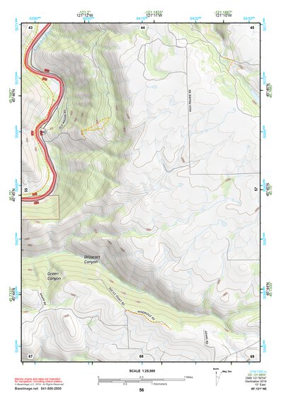 45121NE Page 56 Hood River Topo Preview 1