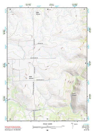 45121NE Page 58 Hood River Topo Preview 1