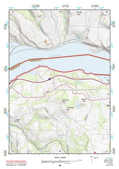 45121NE Page 64 Hood River Topo Preview 1
