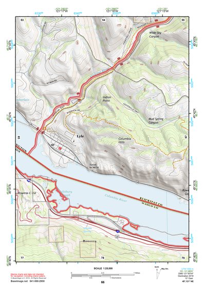 45121NE Page 66 Hood River Topo Preview 1