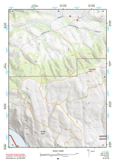 45121NE Page 68 Hood River Topo Preview 1