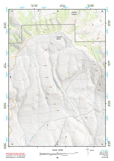 45121NE Page 70 Hood River Topo Preview 1