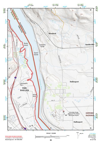 45121NE Page 80 Hood River Topo Preview 1