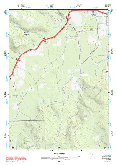 45121NW Page 11 Hood River Topo Preview 1