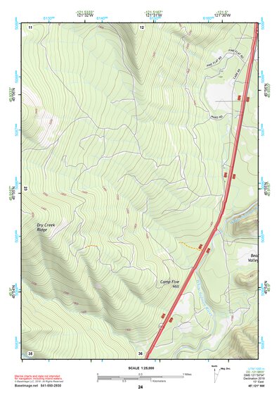 45121NW Page 24 Hood River Topo Preview 1