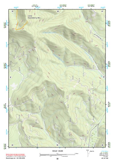 45121NW Page 32 Hood River Topo Preview 1