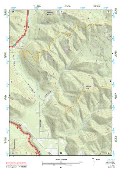 45121NW Page 40 Hood River Topo Preview 1