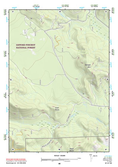 45121NW Page 44 Hood River Topo Preview 1