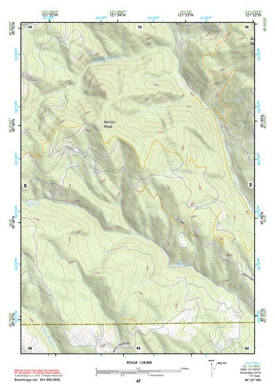 45121NW Page 47 Hood River Topo Preview 1