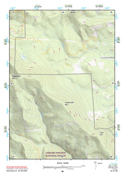 45121NW Page 56 Hood River Topo Preview 1