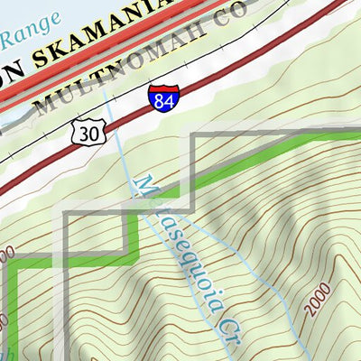 45121NW Page 73 Hood River Topo Preview 3