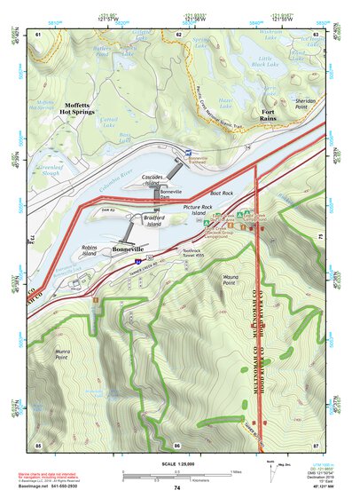 45121NW Page 74 Hood River Topo Preview 1