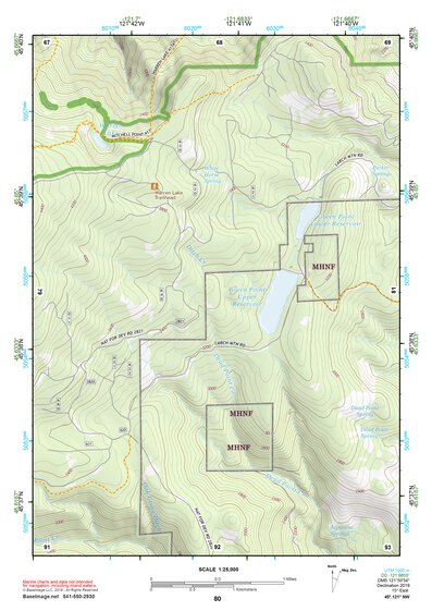 45121NW Page 80 Hood River Topo Preview 1