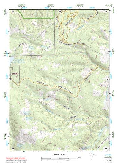 45121NW Page 81 Hood River Topo Preview 1