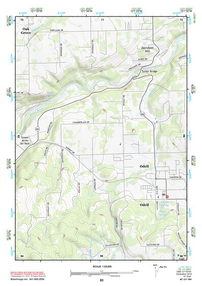 45121NW Page 83 Hood River Topo Preview 1