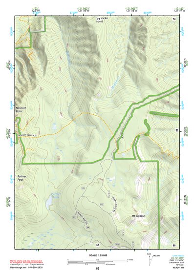 45121NW Page 85 Hood River Topo Preview 1