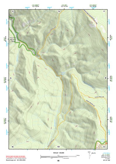 45121NW Page 88 Hood River Topo Preview 1