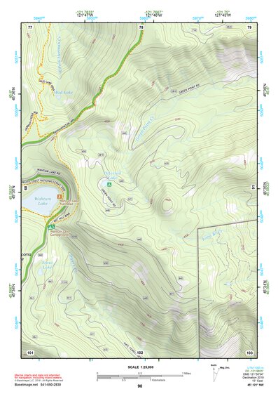 45121NW Page 90 Hood River Topo Preview 1