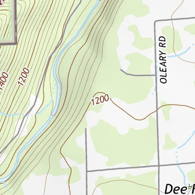 45121NW Page 93 Hood River Topo Preview 2