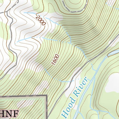 45121NW Page 93 Hood River Topo Preview 3