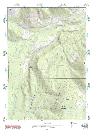 45121NW Page 103 Hood River Topo Preview 1