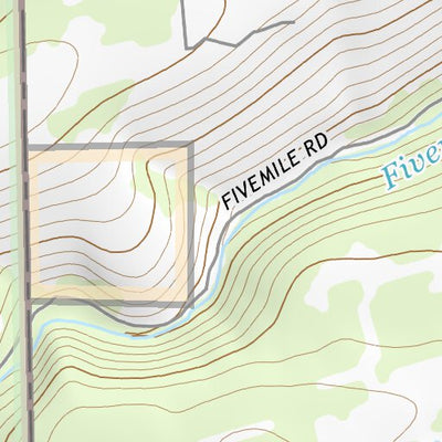 45121SE Page 4 Mount Hood Topo Preview 2