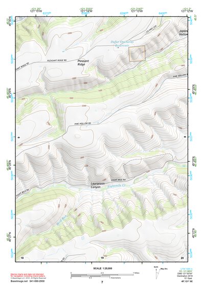 45121SE Page 7 Mount Hood Topo Preview 1