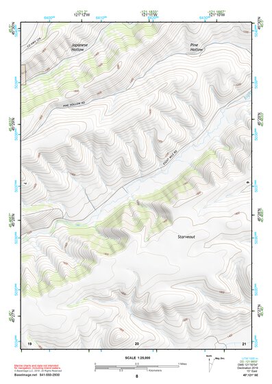 45121SE Page 8 Mount Hood Topo Preview 1
