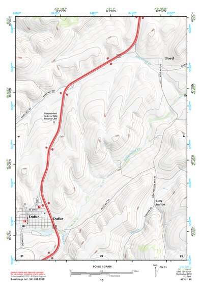 45121SE Page 10 Mount Hood Topo Preview 1