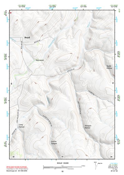 45121SE Page 11 Mount Hood Topo Preview 1