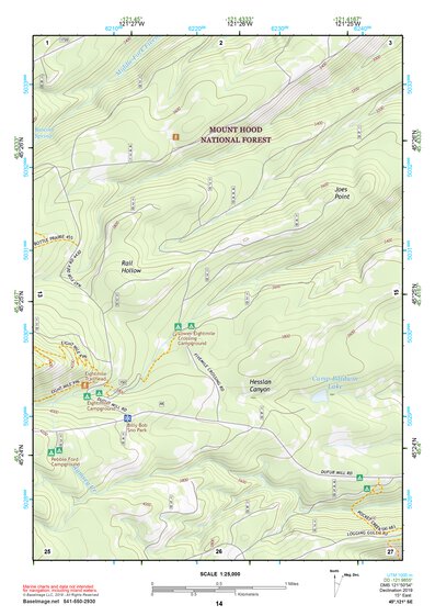 45121SE Page 14 Mount Hood Topo Preview 1