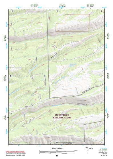 45121SE Page 16 Mount Hood Topo Preview 1