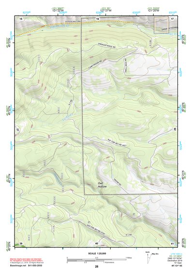 45121SE Page 28 Mount Hood Topo Preview 1