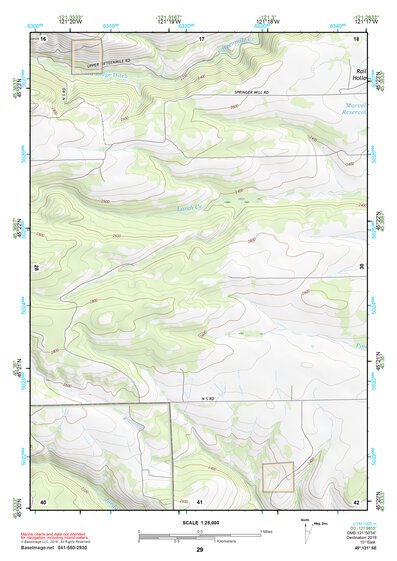 45121SE Page 29 Mount Hood Topo Preview 1